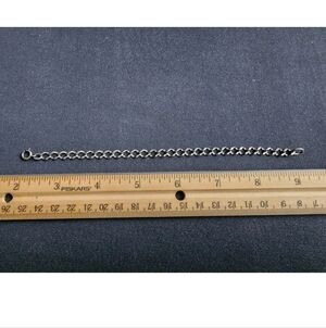 Vintage Sterling Silver Silver Charm Bracelet Marked/Tested